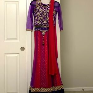 Stunning 3 Piece Desi Lehenga